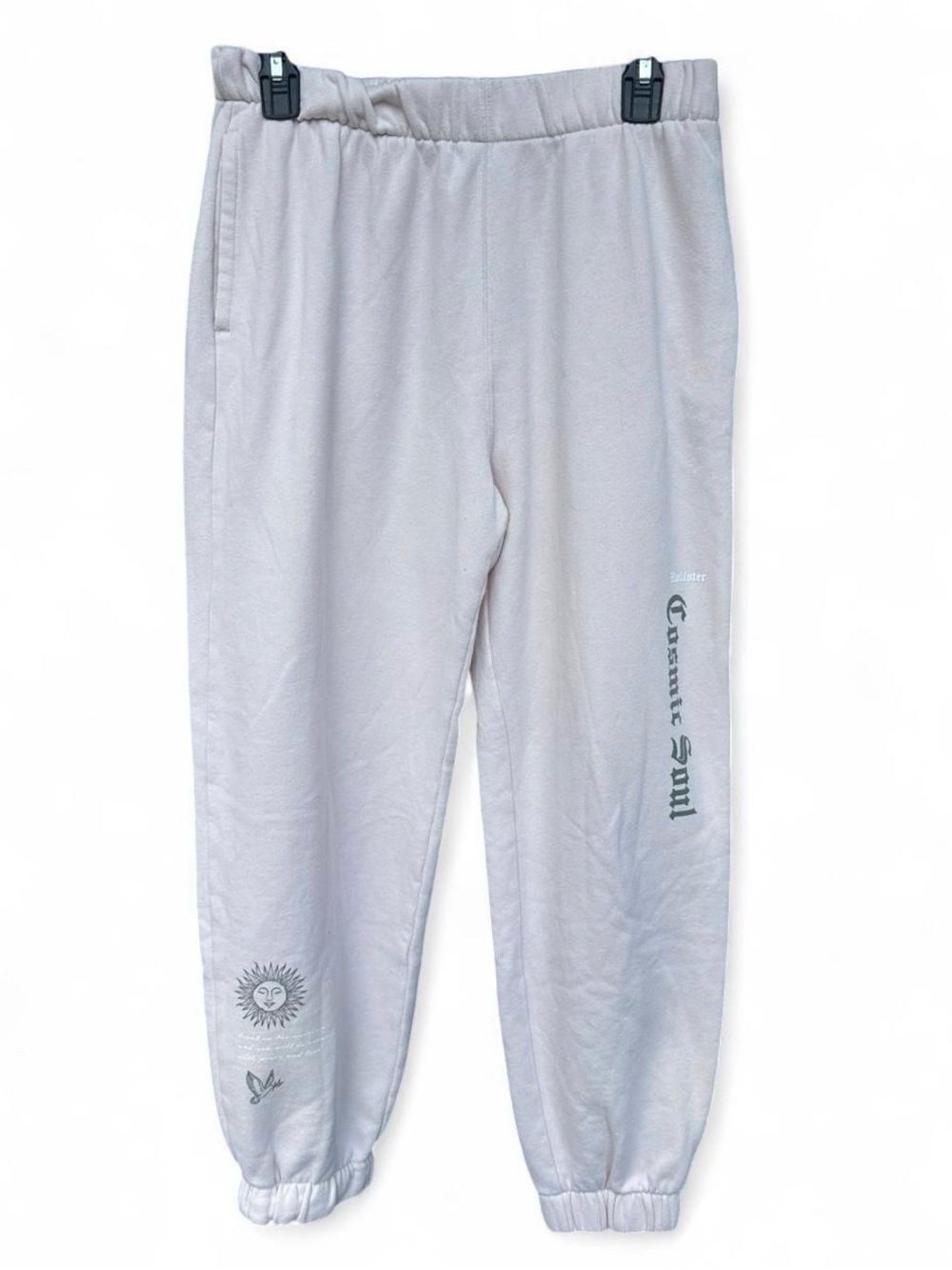 Light Pink Hollister Graphic Sweatpants